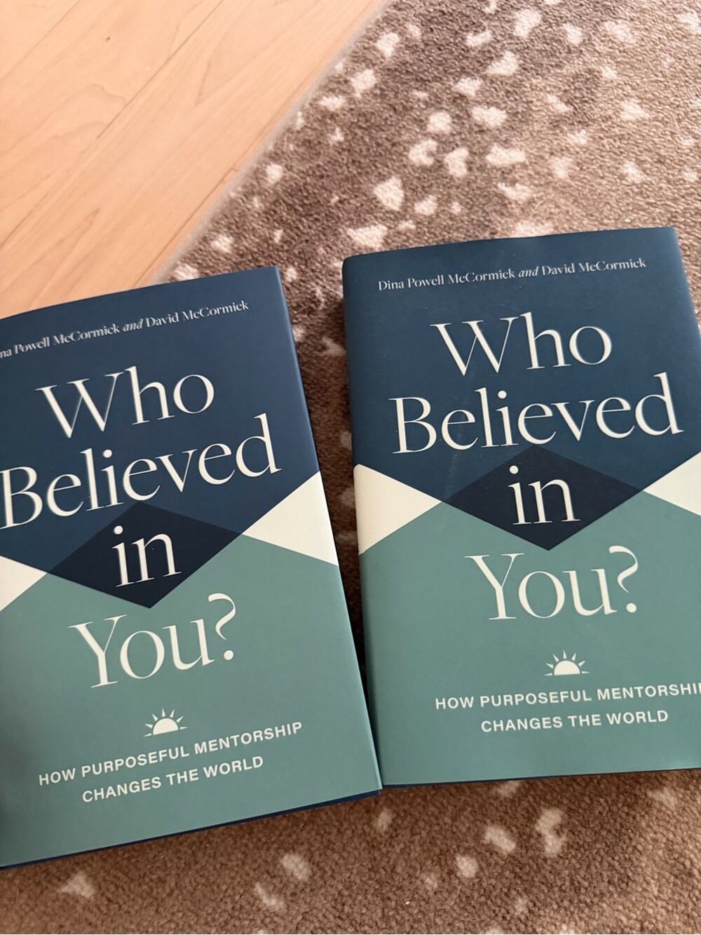 🗽❤️2 WHO BELIEVED IN YOU? Hardcover Books